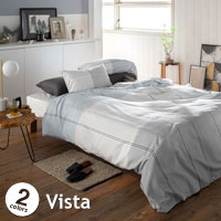 ツイル織りの３段ボーダー